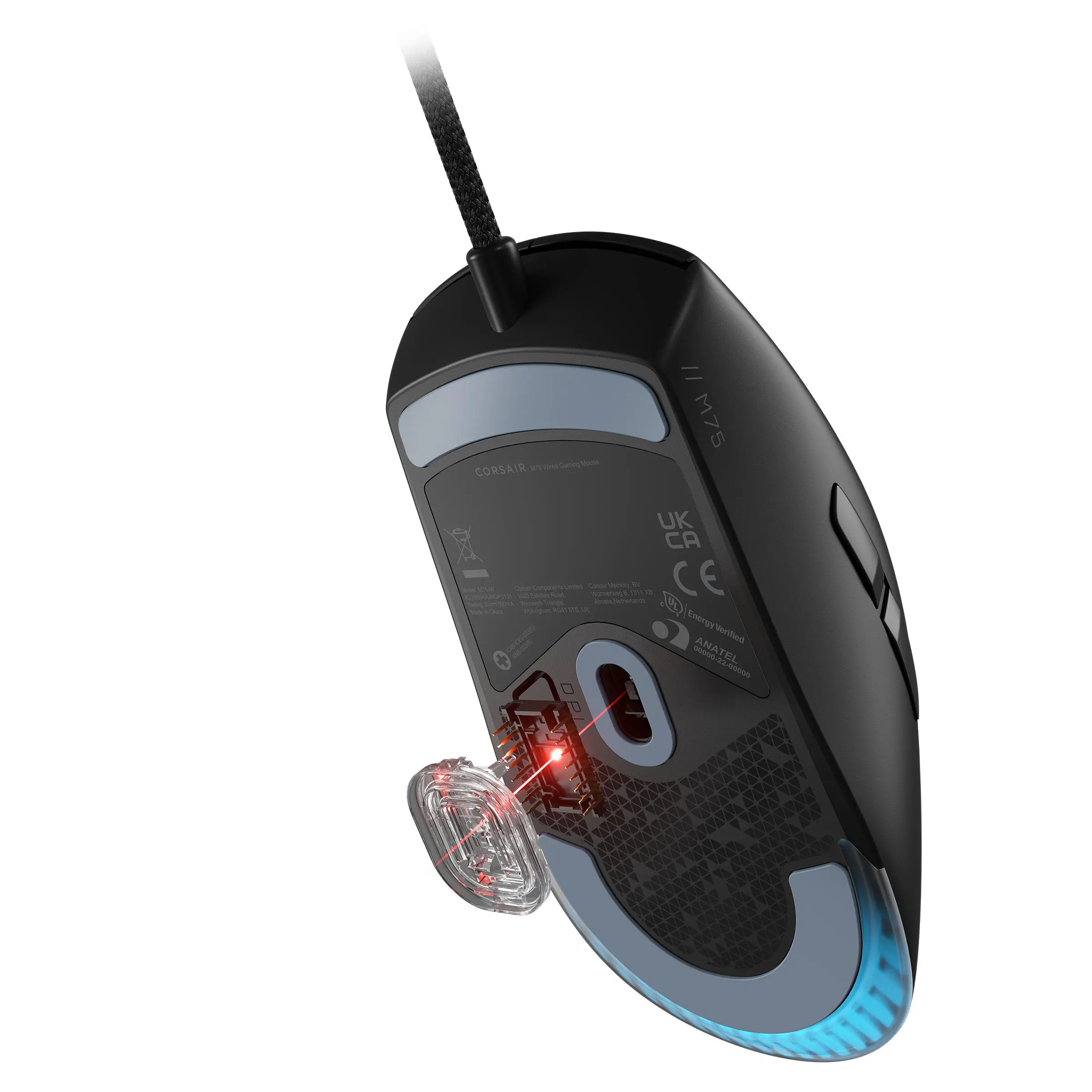 Myszka gamingowa Corsair M75 RGB Czarny