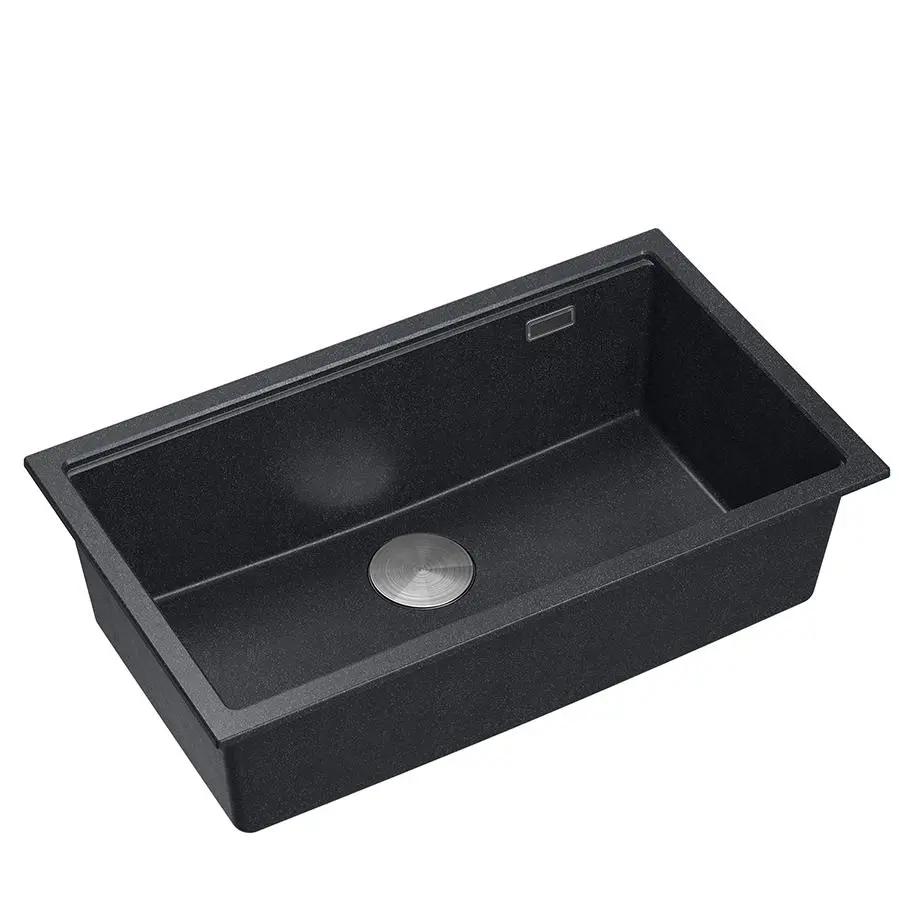 Quadron LOGAN 110 HQD7644U8_BS_U Granitowy Black diamond/Stal szlachetna