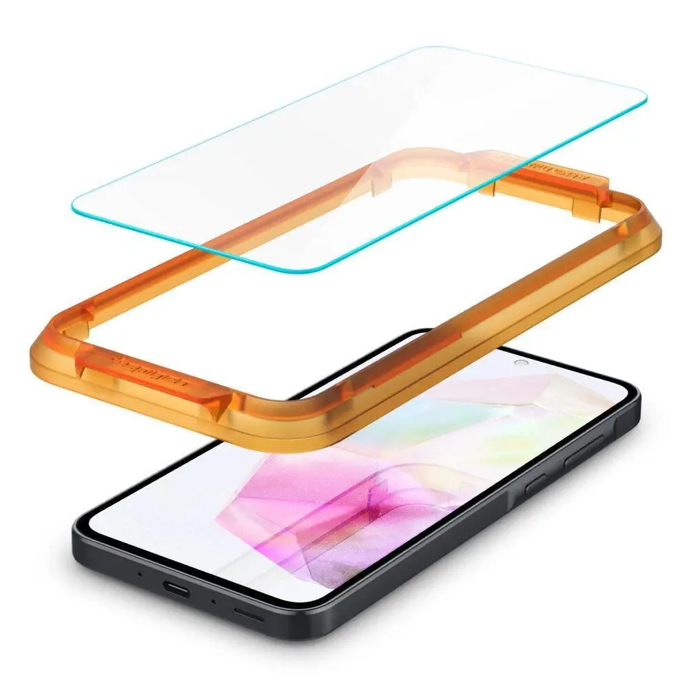 Szkło hartowane Spigen z aplikatorem Glas.tR AlignMaster do Galaxy A35 5G - 2 pack