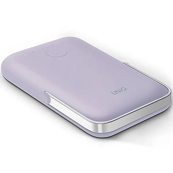 Powerbank UNIQ Hoveo 5000mAh Magnetic 20W Liliowy