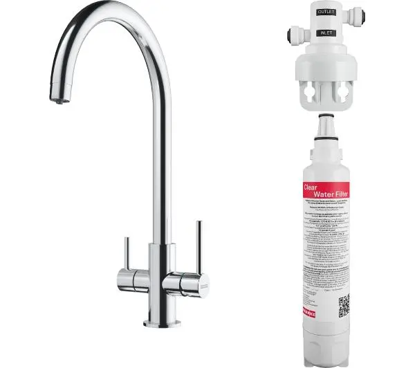 Franke Lina Clear Water 160.0702.660 Chrom Mosiądz