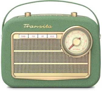 Radioodbiornik TechniSat Transita 130 Radio FM DAB+ Bluetooth Zielony