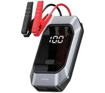 Powerbank USAMS ZB284ZDB01 Jumpstarter 8000mAh 15W 500A Wbudowana latarka Czarny