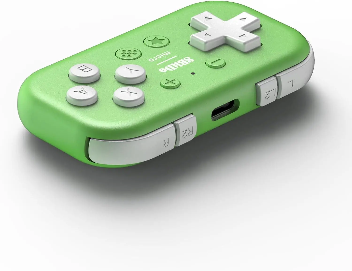 Pad 8BitDo Micro Bluetooth do Nintendo Switch Android Zielony