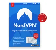 NordVPN Standard VPN + Zabezpieczenia 6 Urządzeń/1 Rok