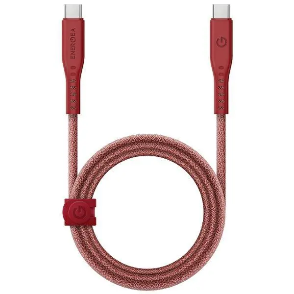 Kabel Energea Flow USB-C - USB-C 1,5m 240W 5A PD Fast Charge Czerwony