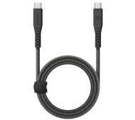Zdjęcia - Kabel Energea Flow USB-C - USB-C 1.5m 240W 5A PD Fast Charge Czarny 
