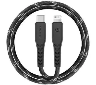 Kabel Energea Nyloflex USB-C do Lightning C94 MFI 3m Czarny