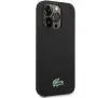 Etui Lacoste Silicone MagSafe do iPhone 15 Pro Max Czarny