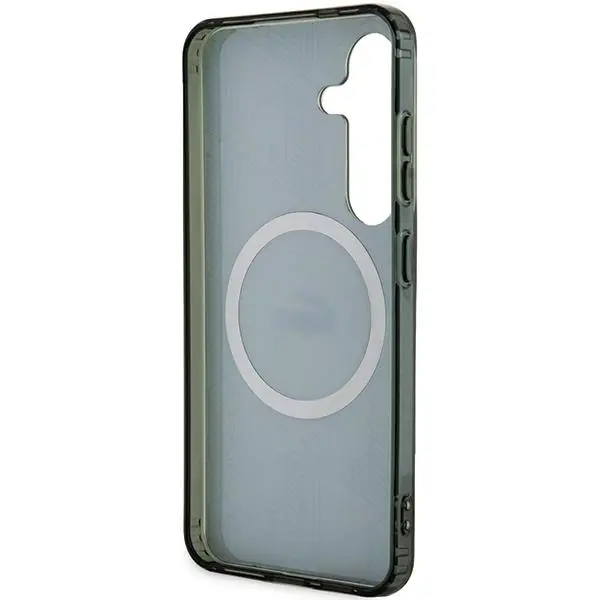 Etui Lacoste LCHMS24SUBSB Hardcase IML Blend Monogram MagSafe do Samsung Galaxy S24 Khaki