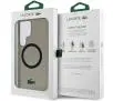Etui Lacoste LCHMS24LULOK Hardcase Transparent MagSafe do Samsung Galaxy S24 Ultra Czarny