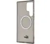 Etui Lacoste LCHMS24LULOK Hardcase Transparent MagSafe do Samsung Galaxy S24 Ultra Czarny