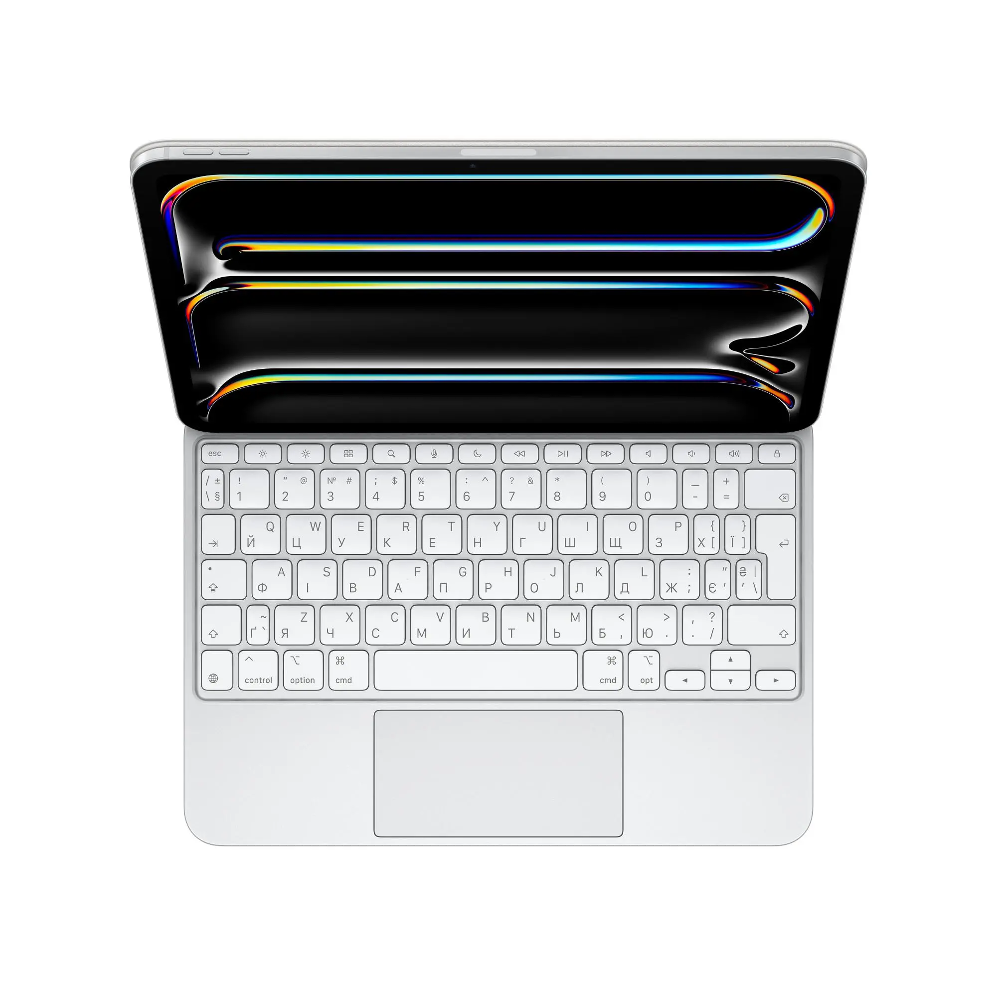 Klawiatura Apple Magic Keyboard iPad Pro 2024 11" Ukraiński Biały