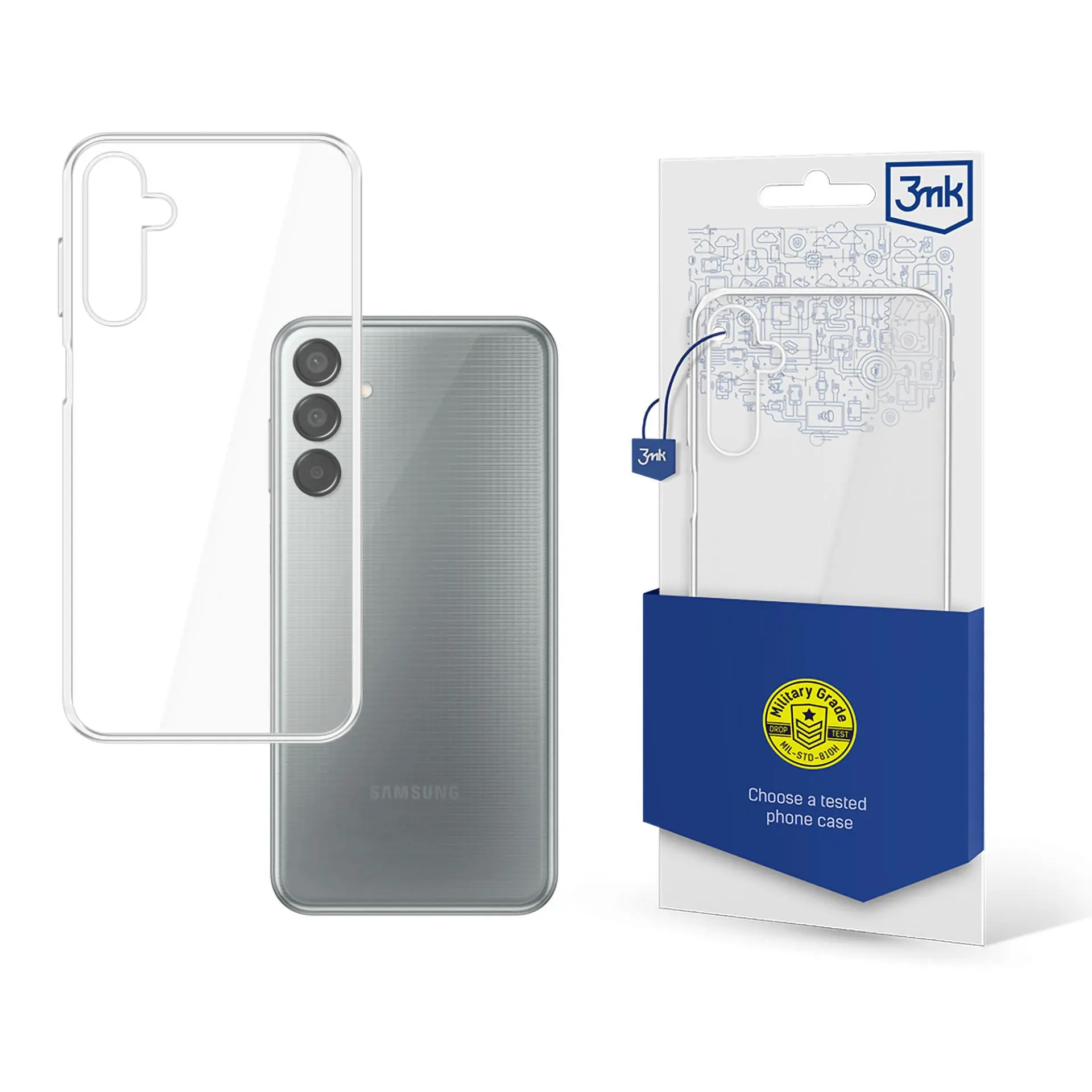 Etui 3mk Clear Case do Samsung Galaxy M15 5G Przezroczysty