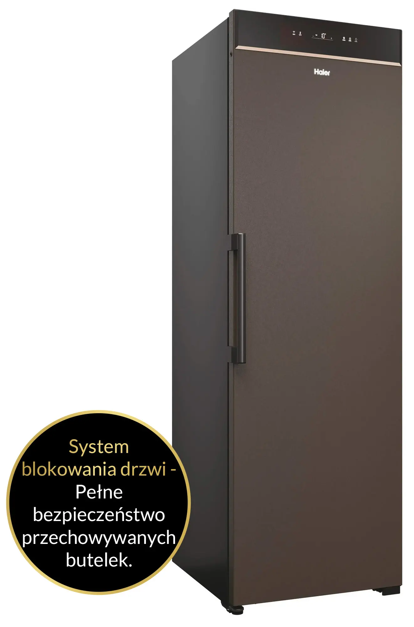 Chłodziarka do wina Haier Wine Bank Series 7 HWS247FDU1 247 miejsc na butelki