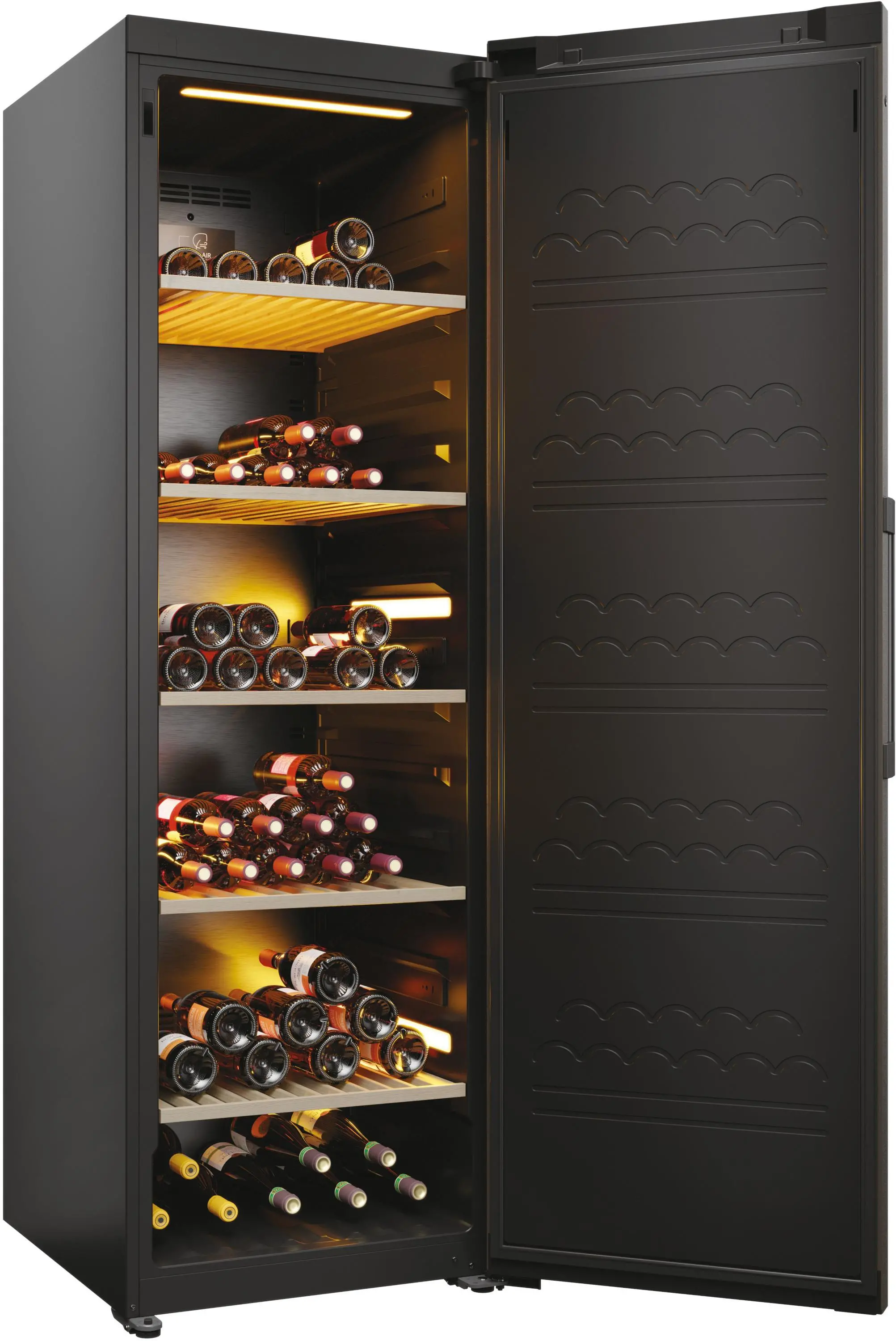Chłodziarka do wina Haier Wine Bank Series 7 HWS247FDU1 247 miejsc na butelki