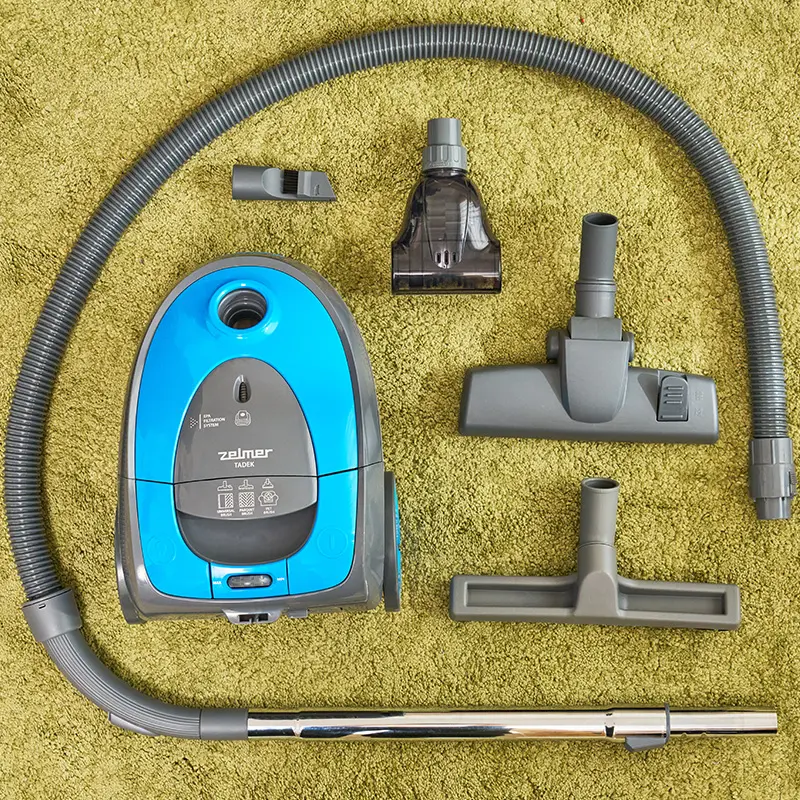 Odkurzacz Zelmer ZVC262 Tadek 800W Mini turboszczotka Szczotka do parkietów