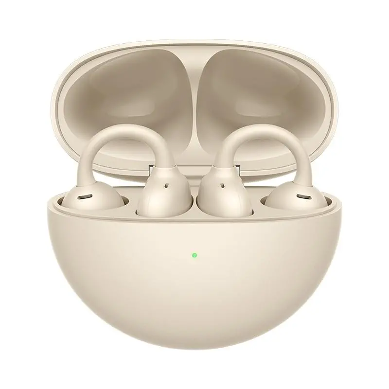 Słuchawki bezprzewodowe Huawei FreeClip TWS Bluetooth 5.3 Beżowy