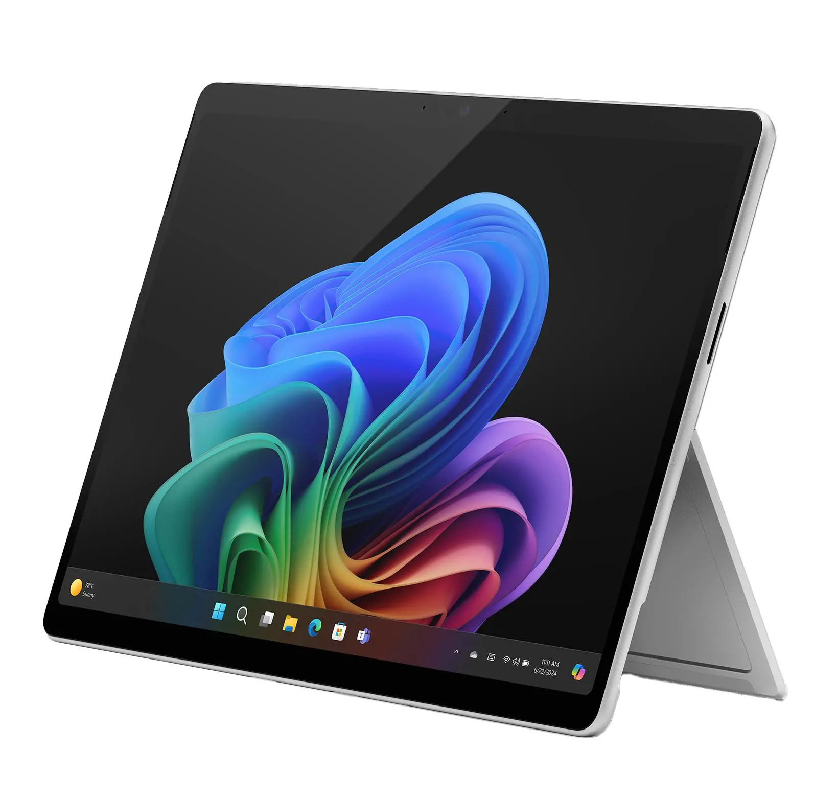 Laptop 2w1 Microsoft Surface Pro Copilot+ PC 13" Snapdragon X Plus 16GB RAM 512GB Dysk SSD Win11 Platynowy + Ładowarka