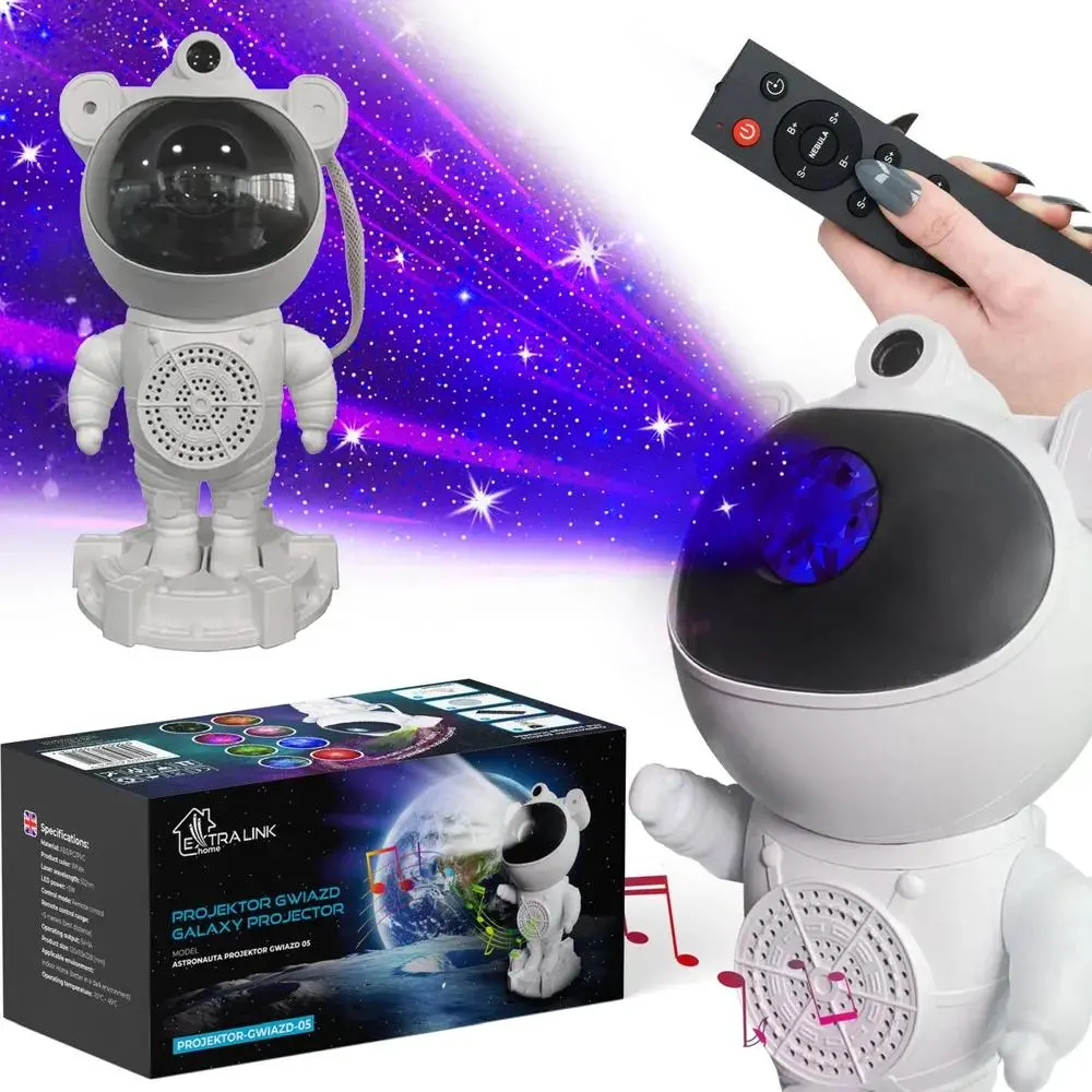 Projektor Extralink Astronauta z głośnikiem