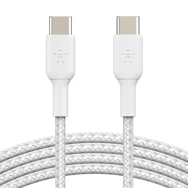 Kabel Belkin USB-C do USB-C 2.0 PowerDelivery 2szt 2m Biały