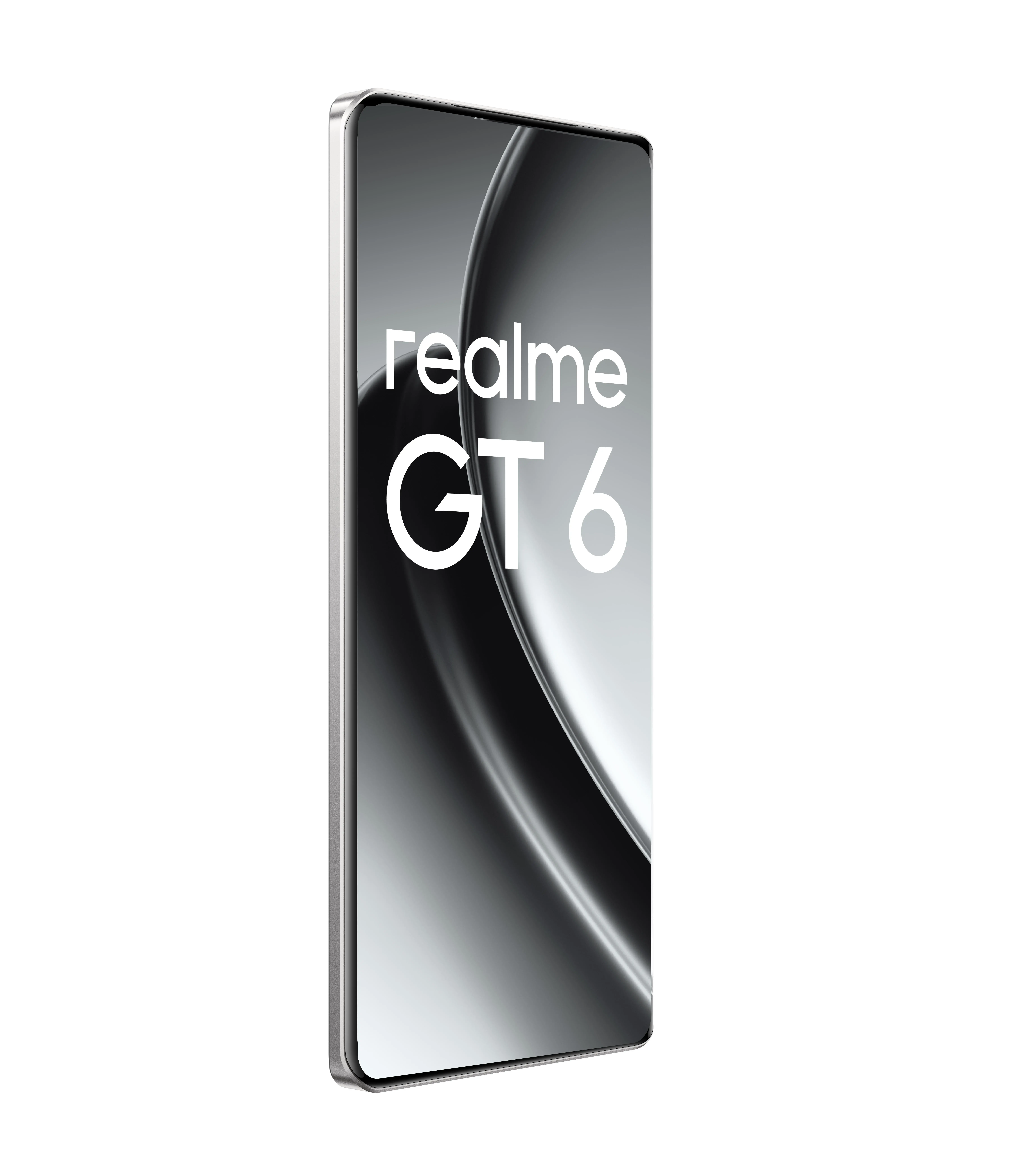 Smartfon realme GT 6 12/256GB 6,78" 120Hz 50Mpix Srebrny