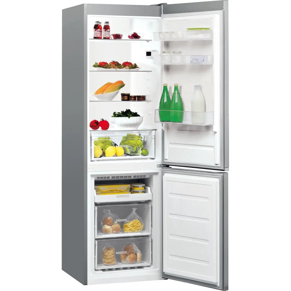 Lodówka Whirlpool WNF 821 E X Zamrażarka No Frost 188,9cm Komora świeżości Inox