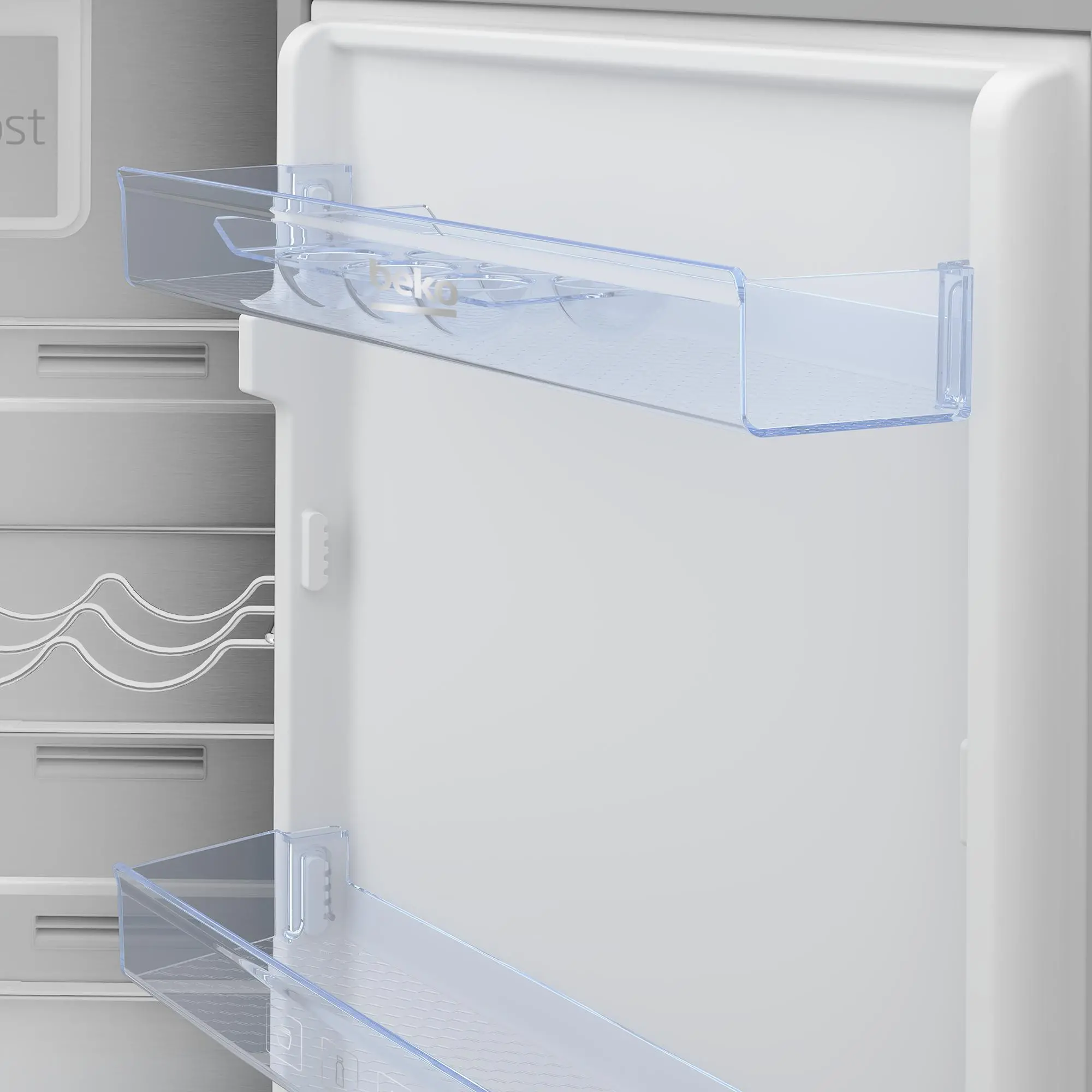 Lodówka Beko BCNA306E4ZSN Pełny No Frost 193,5cm Komora świeżości
