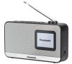 Radioodbiornik Panasonic RF-D15EG-K Radio FM, DAB+ Bluetooth Srebrny