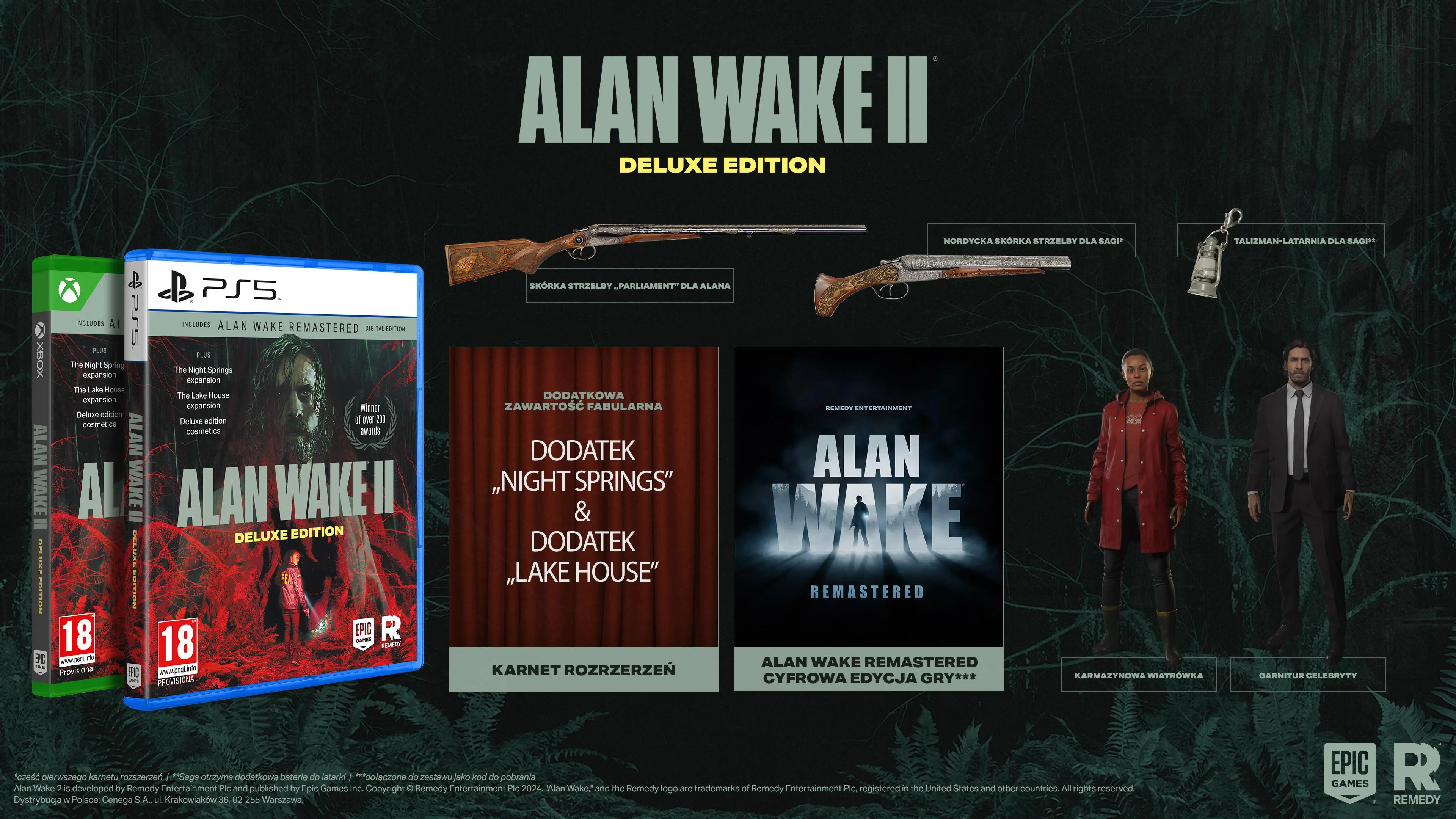 Alan Wake 2 Edycja Deluxe Gra na PS5