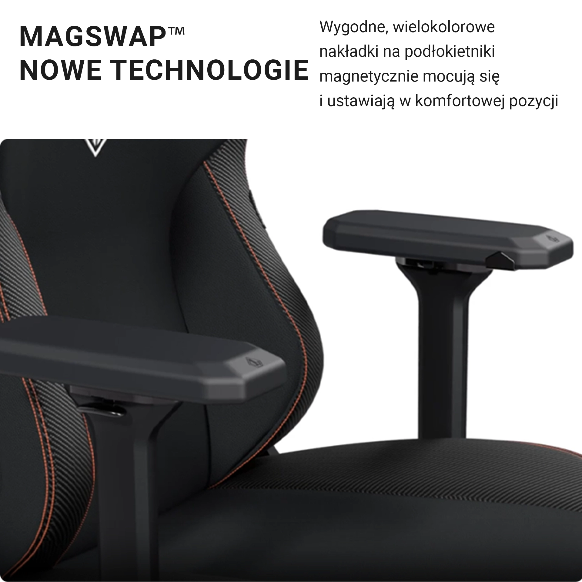 Fotel Anda Seat Kaiser 3 L Gamingowy do 150kg Skóra ECO Biały