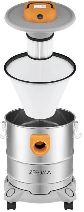 Odkurzacz przemysłowy Zeegma Zonder Pro Ash Silver 1600W 20l