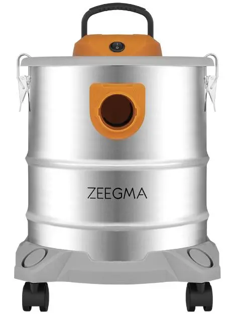 Odkurzacz przemysłowy Zeegma Zonder Pro Ash Silver 1600W 20l