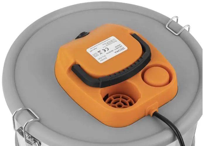 Odkurzacz przemysłowy Zeegma Zonder Pro Ash Silver 1600W 20l