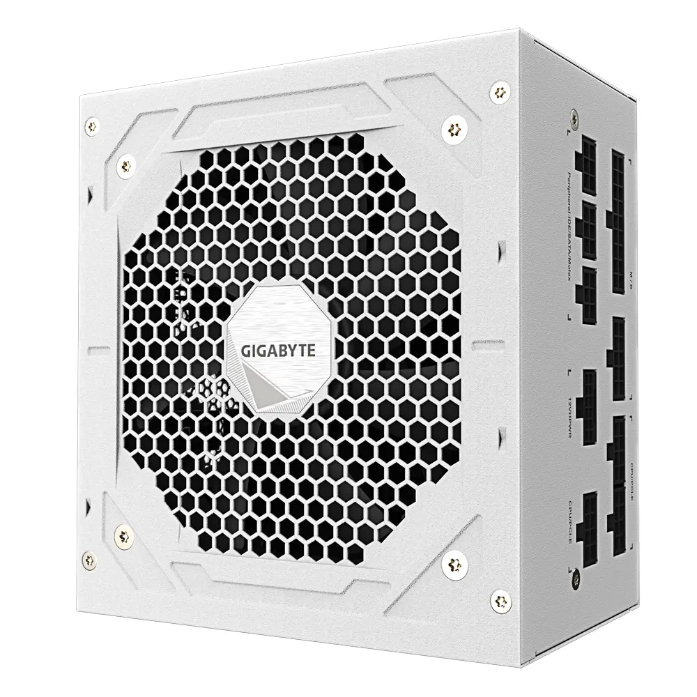 Zasilacz Gigabyte UD850GM PG5W 850W 80+ Gold Biały