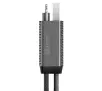 Kabel Energea Bazic 4w1 USB-A/USB-C - USB-C/Lightning 1m Czarny