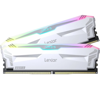 Pamięć RAM Lexar Ares RGB DDR5 32GB (2 x 16GB) 6400 CL32 Biały