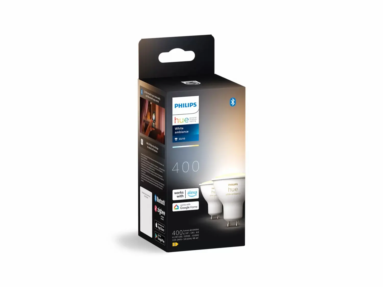 Żarówka LED Philips Hue White Ambiance GU10 2szt.