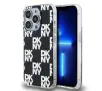 Etui DKNY IML Checkered Mono Pattern do iPhone 15 Pro Czarny