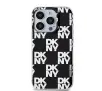 Etui DKNY IML Checkered Mono Pattern do iPhone 15 Pro Czarny