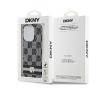 Etui DKNY IML Checkered Mono Pattern & Printed Stripes MagSafe do iPhone 15 Pro Czarny
