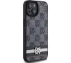 Etui DKNY Leather Checkered Mono Pattern & Printed do iPhone 15/14/13 Czarny