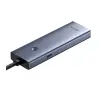 Hub USB Baseus B0005280B811-06 UltraJoy Series Lite 4-Port 150cm (USB do USB3.0*4+Type-C 5V) Szary