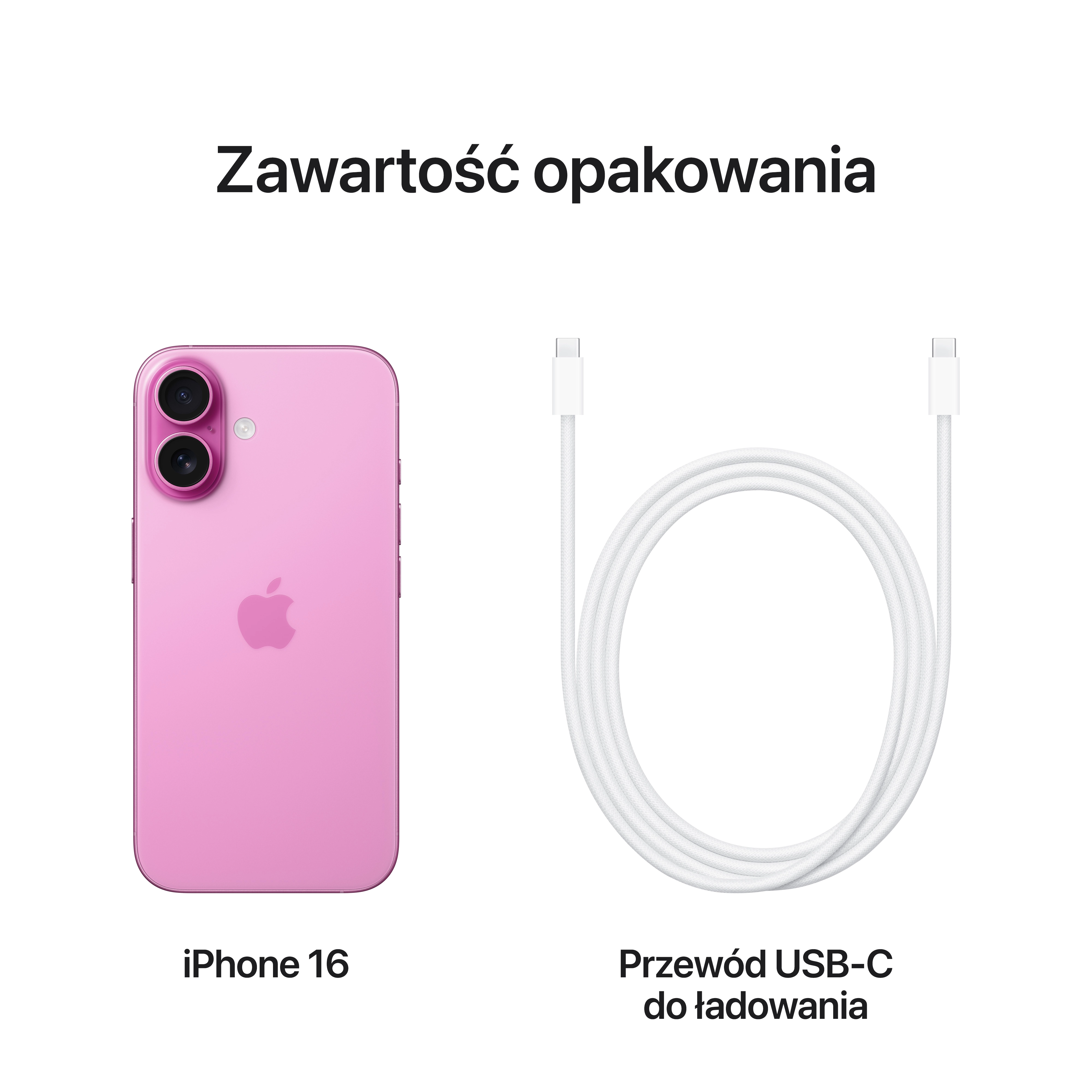 Apple iPhone 16 256GB 6,1" 48Mpix Różowy