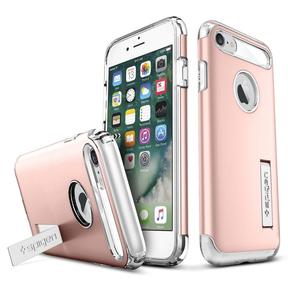Etui Spigen Slim Armor 042CS20303 do iPhone 7 (różowy)