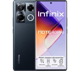 Smartfon Infinix Note 40 Pro 12/256GB 6,78" 120Hz 108Mpix Obsidian Black