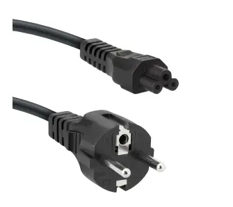 Kabel zasilający Reinston EKZ02 2m Czarny