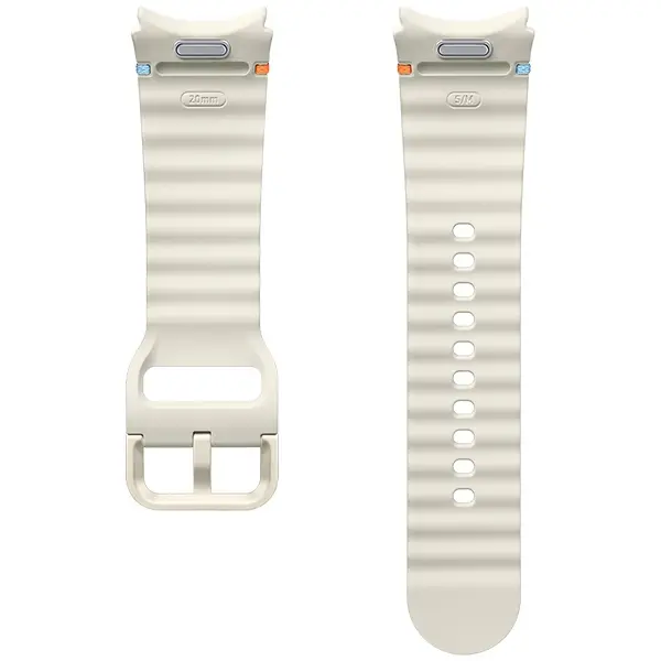Pasek Samsung Band do Watch 7/6/5/4 20mm S/M Kremowy