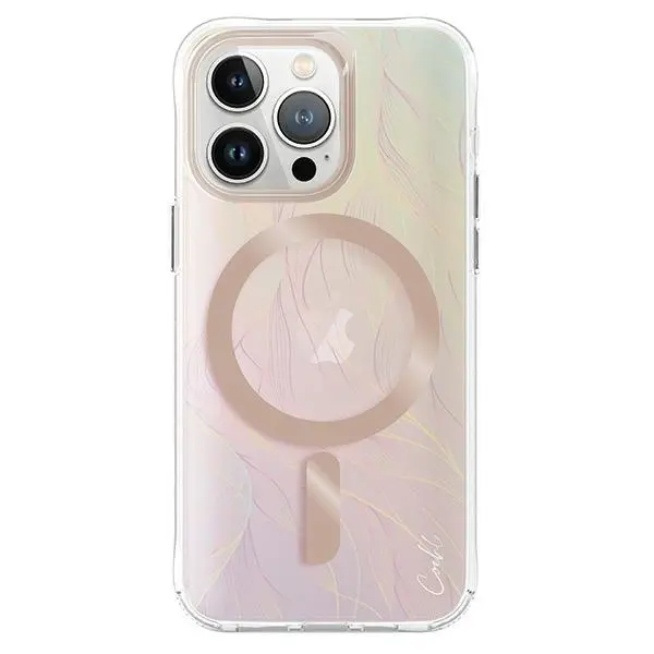 Etui UNIQ Coehl Willow do iPhone 15 Pro Opal