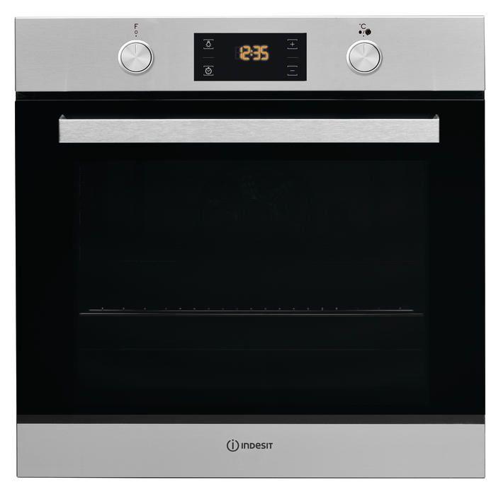 Piekarnik elektryczny Indesit IFW 6841 JH IX Termoobieg Srebrno-czarny